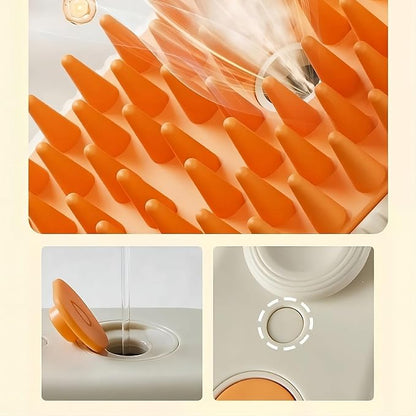 Electric Steam Brush for Pets 3 in 1