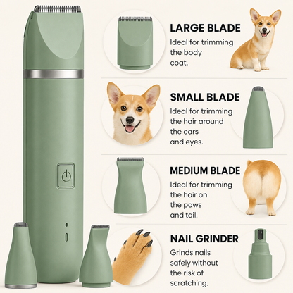 Premium 4-in-1 electric groomer - ClipperPro™
